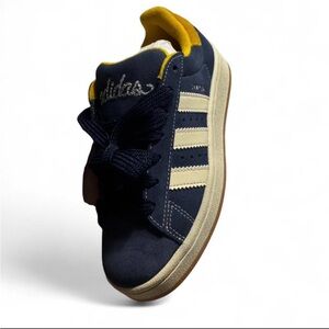 Campus 00s Youth Blue and White Stripes